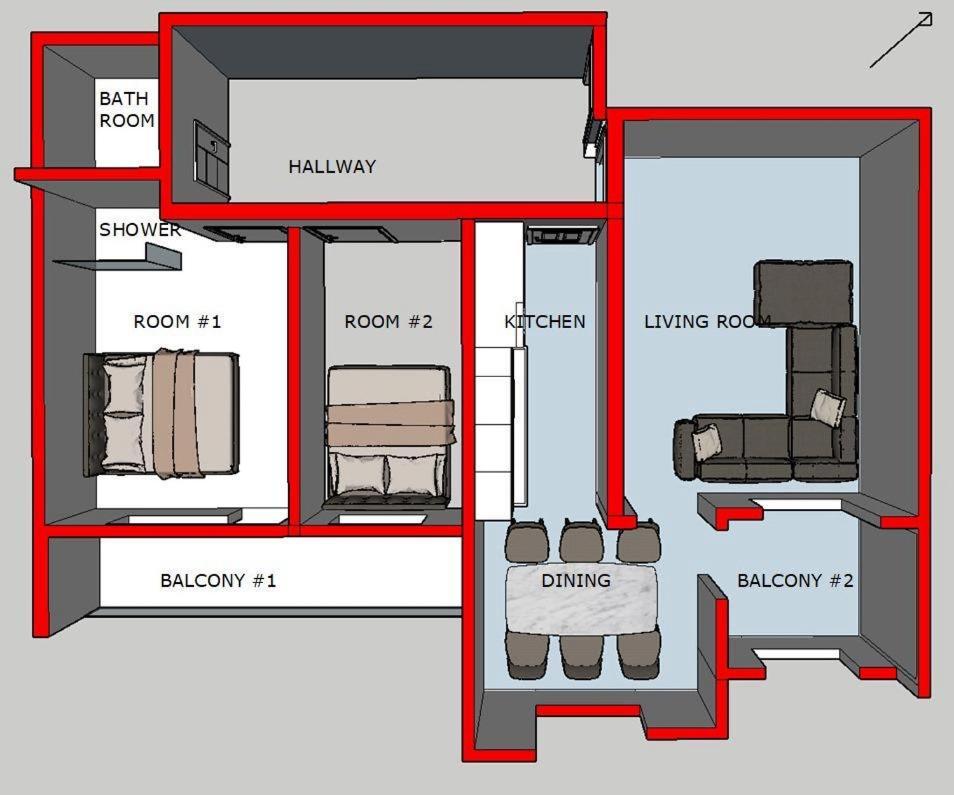 Idealapartments Llc 4 Pristina Eksteriør bilde
